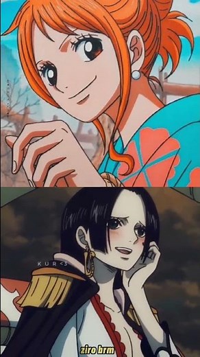 ONE Piece 💕:nami Vs boa Hancock 🥰
