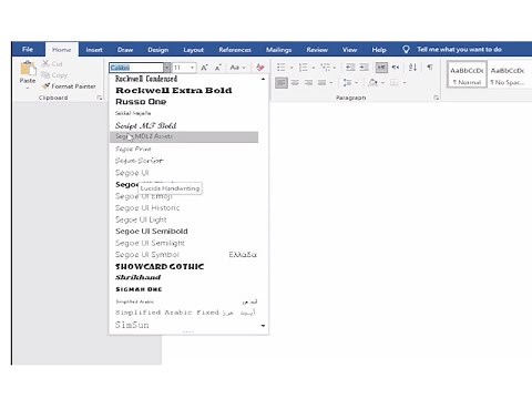 ✅ How To Install Fonts For Microsoft Word - add new fonts in Microsoft word