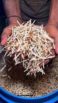 Making Matchbox in factory.. #manufacturing #factory #work #machine #matchbox #fire #asmr