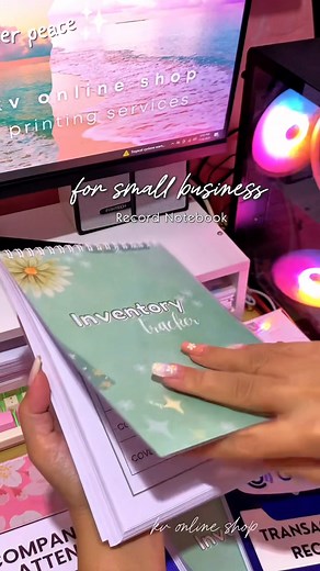 From orders to income , inventory — record it all easily! ✨ Must-have notebooks for every small business owner 💼 #RecordNotebook #SmallBusinessPH #BusinessSupplies #EntrepreneurLife #BusinessGoals #KVonlineshop | KV Online Shop