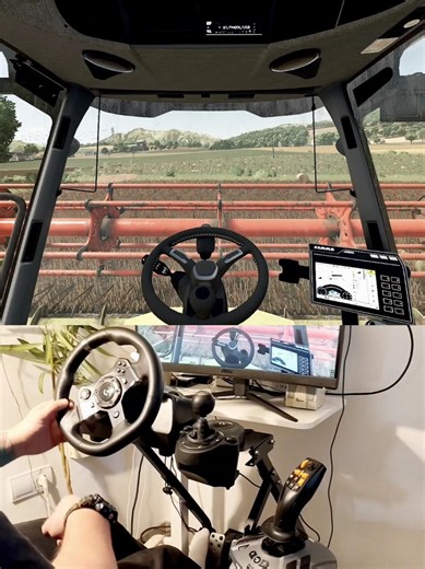 Farming Simulator Claas Evion 430 uncouples Logitech Steering Wheel Thrustmaster Farmstick #dkgc