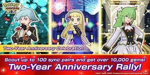 Pokemon Masters EX is celebrating its 2nd anniversary with over 100 Sync Pairs and up to 10,000 gems as free rewards