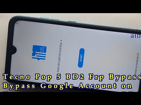 Tecno Pop 5 BD2 Frp Bypass, Bypass Google Account on Tecno Pop 5, Frp Tecno BD2 Bypass