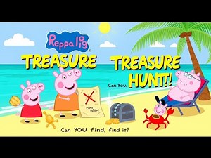 🏖️🐷 Peppa Pig's Beach Treasure Hunt! 🗺️💎 | Fun Kids Adventure with Peppa & Family!