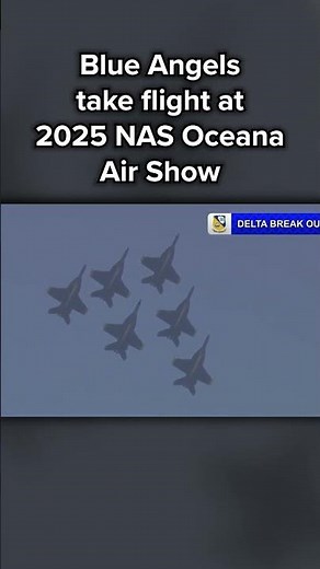 Blue Angels take flight at 2025 NAS Oceana Air Show