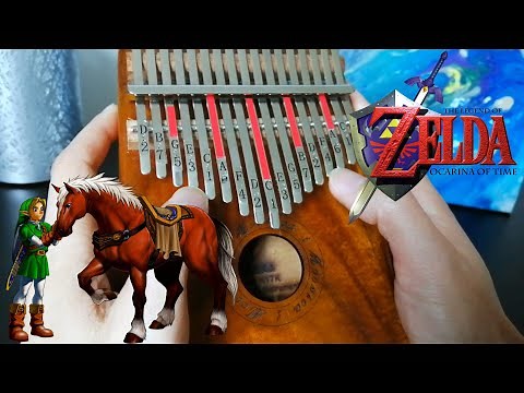The Legend Of Zelda - Main Theme with tabs [ Kalimba cover ]