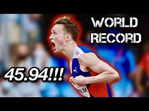 🇳🇴 Karsten Warholm 400mh 45.94 World Record | 400mh Final Tokyo 🔥
