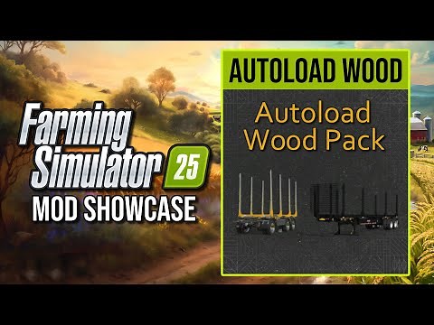 Autoloading Wood Pack - Farming Simulator 25