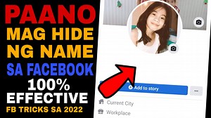 122K views · 2.2K reactions | PAANO MAG HIDE NAME SA FACEBOOK ACCOUNT...