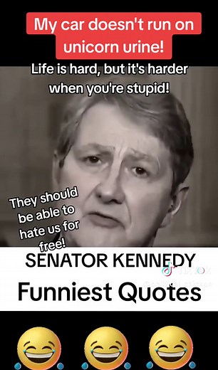 Senator Kennedy Funny Quotes Compilation