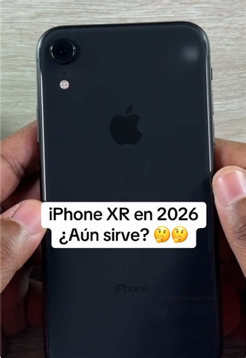 iPhone XR REVIEW en 2026 ¿crees que aún VALE LA PENA? 🤔🤔🤔 #iphonexr #ios26 #iphone #rubentech #ios
