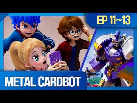 [🤖BEST] Robots EXPOSED 🤖📸 Metal Cardbot Compilation 🦾 Episodes 11-13 Season 1