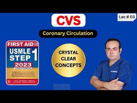 CVS - Coronary Circulation | First Aid USMLE Step 1