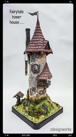 Fairytale tower house_4 Facades . . .