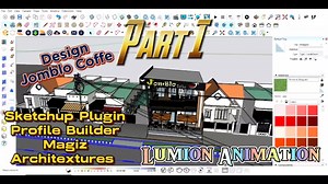 Desain Area Cafe Jomblo: Plugin Profil Builder, Magis, Architextures (Part 1)