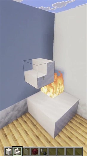 Minecraft chimney tutorial ✅️🔥 #minecraft #minecraftshorts #shorts