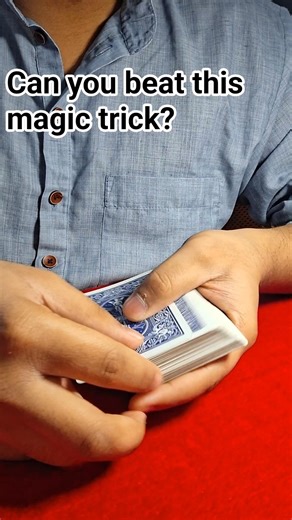 can you beat this magic trick? #magic