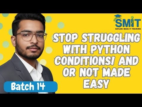 Master Python Conditions: if, and, or, not Explained with Examples