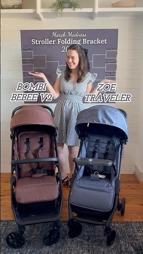 Bombi V2 Vs Zoe Traveler: Which fold do you like best? Two amazing affordable travel strollers.