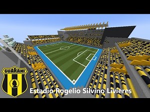 Estadio Rogelio Silvino Livieres en Minecraft (1.21.1)