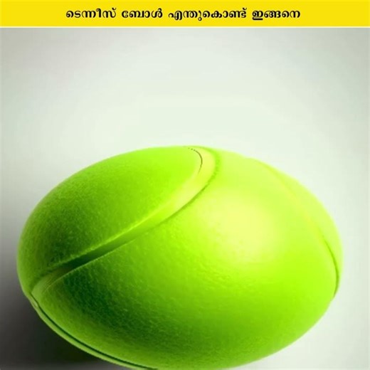 ടെന്നീസ് ബോൾ എന്തുകൊണ്ട് ഇങ്ങനെ #shorts