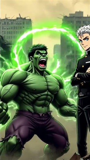 HULK VS GOJO UNIVERSAL FIGHT