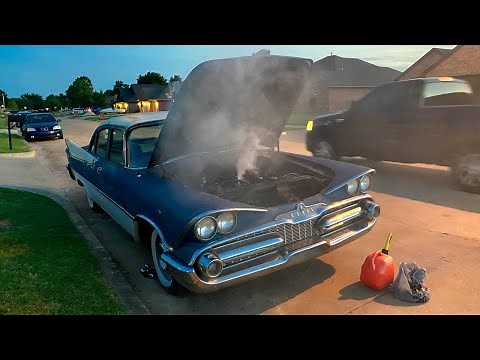 Fixing and Driving the 1959 Dodge Coronet for the First Time on July 4th 2020!!!