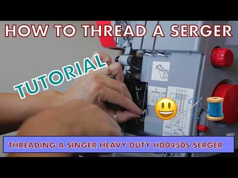 How to Thread a Heavy Duty Singer Serger