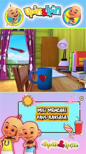 Upin Ipin dan Burung Kakak Tua yang Lucu