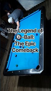 🎱 The Legend of 8-Ball: The Epic Comeback #8ballpool #tablerunner #tournamenthighlights