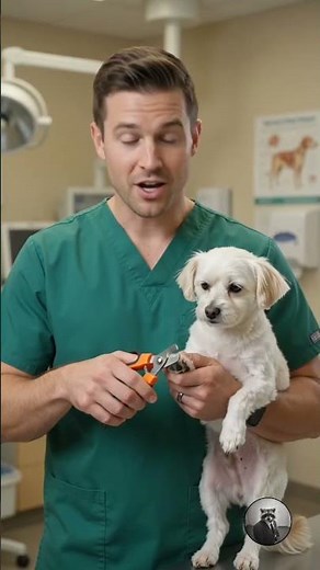 The safest way to cut your dog's nail..