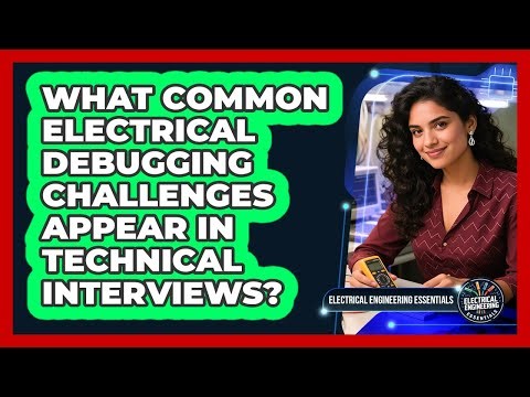 What Common Electrical Debugging Challenges Appear In Technical Interviews?