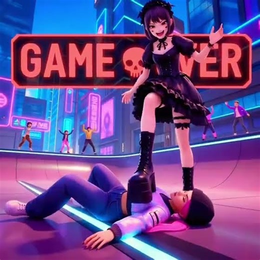 Game Over Screen Ryona