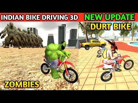New Durt Bike Bulk Vs Zombies | New Update Cheat Code | Funny Gameplay Indian Bikes Driving 3d 🤣🤣