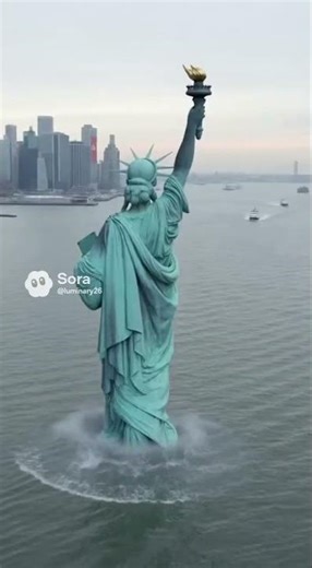 Breaking News!! Even the statue of liberty is now moving to Florida