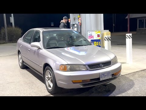 Late Night Road Trip in a 90’s Acura! 
