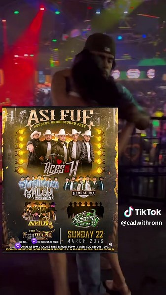 CLUB MESQUITE 🔥🔥🔥 THE ONLY MOVE FOR MARCH 22nd • Pop out march 22 Sunday Doors open at 7 ladies free till9pm Men 20 before 9pm!! Houston DONT Miss out 500$ nortena concurso UNDERGROUND FEST ALL AGE EVENT NEEDED SEE EVERYONE THERE !! @acesdelah @Club Mesquite Htx @lamalicianorteña @La Solución Norteña @Conjunto Humilde #fup #paratimmininininiiii #blowthisup #fy #
