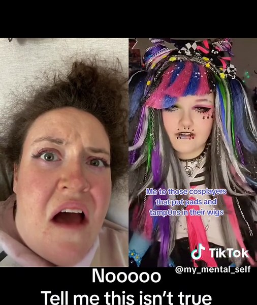#duet with @🫧🦋☆lulu☆🦋🫧 #ibukimioda My OCD just short circuited. ##ocd##nope##cosplayer##cosplayers##cosplayersoftiktok##tampon##animetiktok##hygiene##hygieneproducts