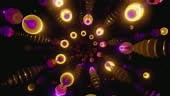 Loop animation of multicolored abstract tunnel. Use this Loops for VJ...