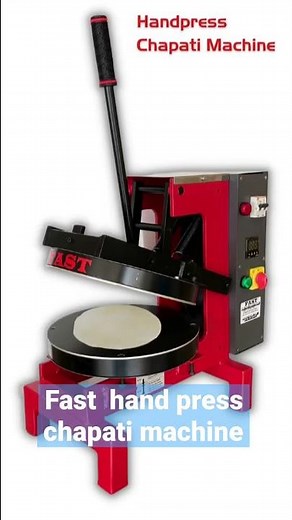 Manual Chapati Maker | Fast Food Machinery | Tortilla Maker | Hotel Use | Export Quality.