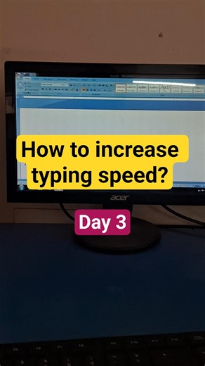 how to increase typing speed?