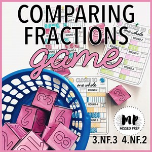 COMPARING FRACTIONS GAME : CLOSER TO ONE WHOLE