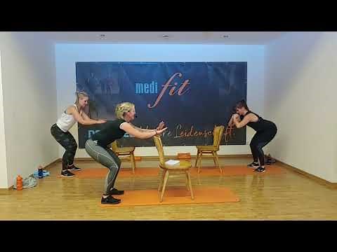 Workout mit Stuhl - 45min - medifit Wolfhagen
