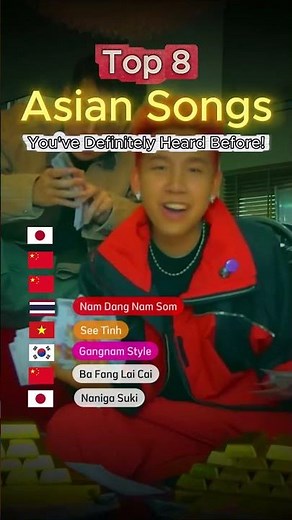 Top 8 Asia Songs You've Definitely Heard Before! 🌏