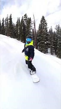 How to ride moguls on a snowboard! #snowboarding #snowboard snow #moguls #coppermountain