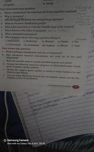 Very Short Answer Type Questions:a. What is classification? O... | Filo