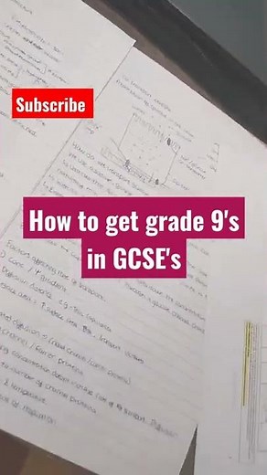 How to get grade 9 in GCSE exams!