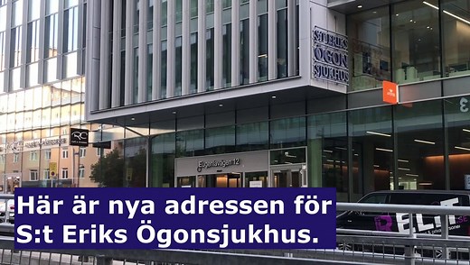Ska du eller någon du känner göra en ögonoperation? Då gäller det att du hittar rätt. S:t Eriks Ögonsjukhus har nämligen flyttat till Eugeniavägen 12 i Hagastaden. Här får du en glimt av det nya toppmoderna ögonsjukhuset. | Region Stockholm