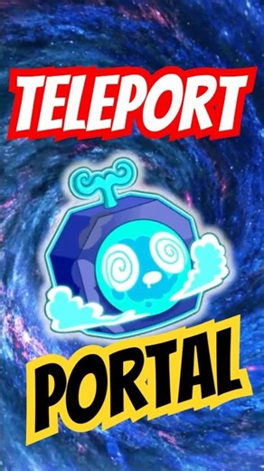 Teleport with Portal Fruit in Blox Fruits!
