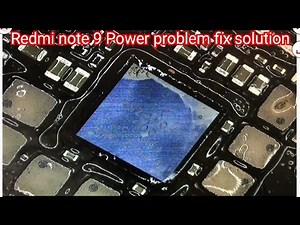 How To Redmi Note 9 Power problem fix solution/REDMI NOTE9 NO POWER NOT CHARGING DONE